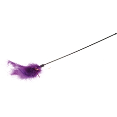 ДРАЗНИЛКА (перо страуса) фиолетовая