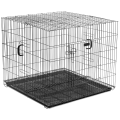 Клетка-вольер для щенков (90*90*75 см) с металл. поддоном