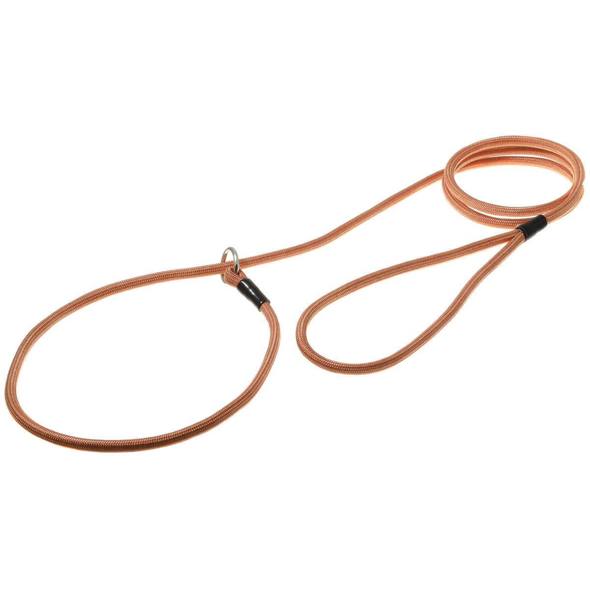 Поводок-удавка с кол. круг. 6мм*150см (МЕДЬ)