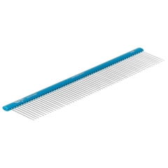 Расческа алюм. 25 см с овальной синей ручкой, зуб 3,4 см [Копия от 13.03.2019 15:34:49]