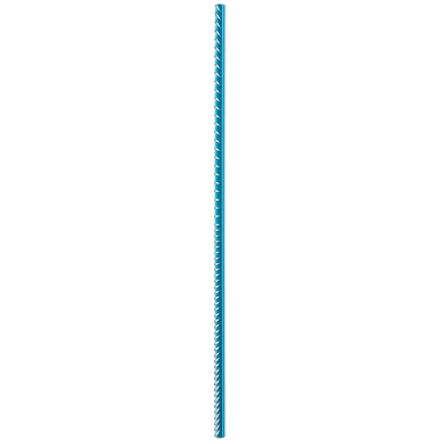 Расчёска DeLIGHT DeLIGHT алюм. 19,5 см с плоской синей ручкой, зуб 2,8 см, 50/50  316650-6 /12/