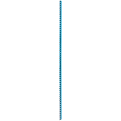 Расчёска DeLIGHT алюм. 25 см с плоской синей ручкой, зуб 3,6 см  36125 /12/