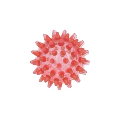 Мяч  массажный  5,5 см прозрачный Crystal ZooOne (КРАСНЫЙ) 555C-8