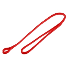 Водилка-затяжка с петлёй (лента-чулок) 7мм*50см (красная)  72-0860