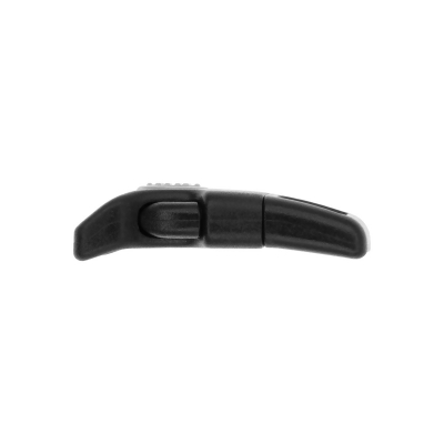Пряжка пласт. с фиксатором (тёмн. серый) и регулировкой 16 мм  2350-58G