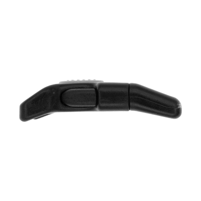 Пряжка пласт. с фиксатором (тёмн. серый) и регулировкой 20 мм  2350-34G