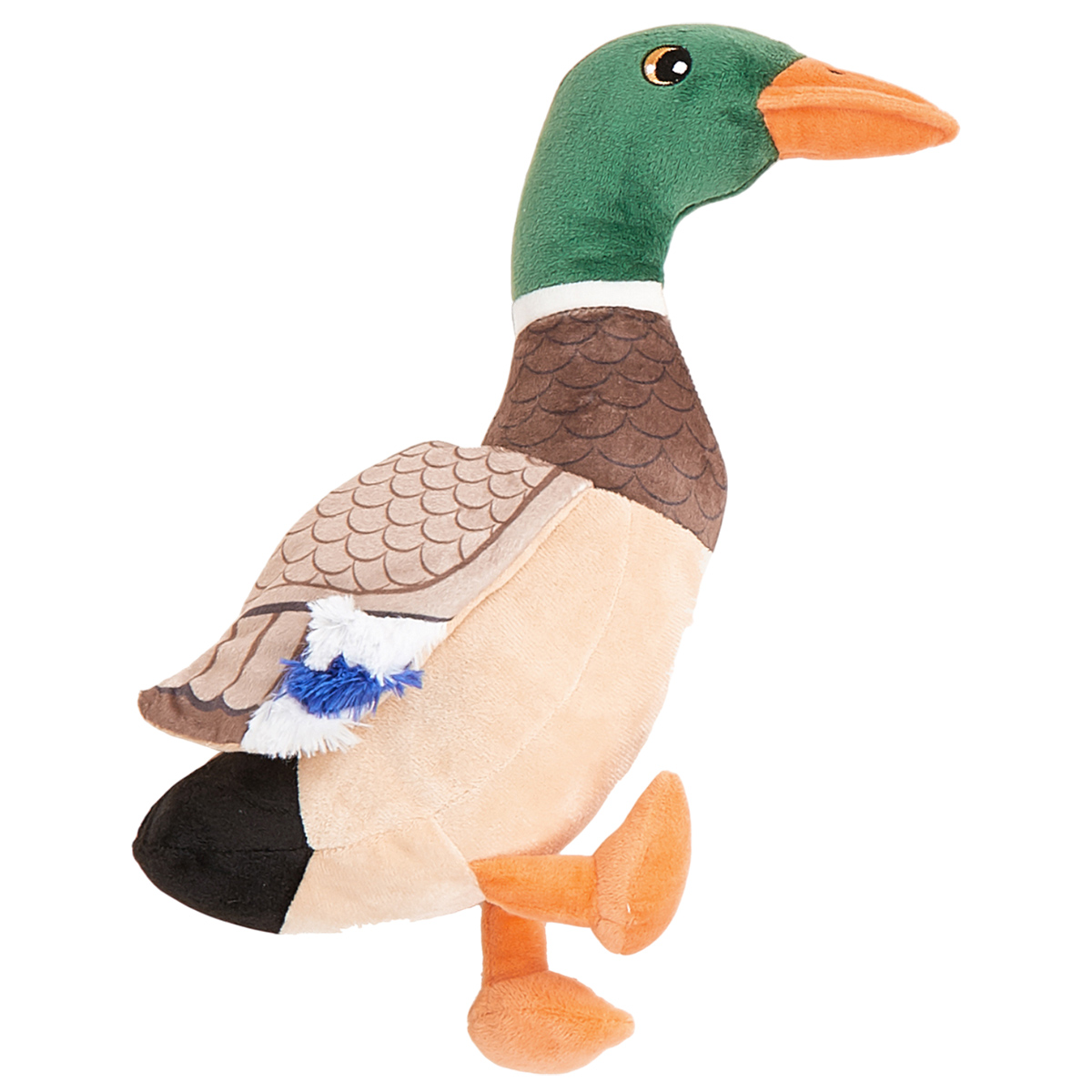 Игрушка для собак мягкая с пищалкой "Дикая утка" 33 см FOFOS Wild Duck