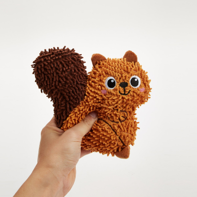 Игрушка для собак мягкая Белочка  18 см FOFOS Squirrel