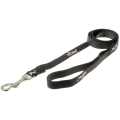 Поводок с карабином V.I.Pet (ЧЁРНЫЙ) 20мм * 1,2м