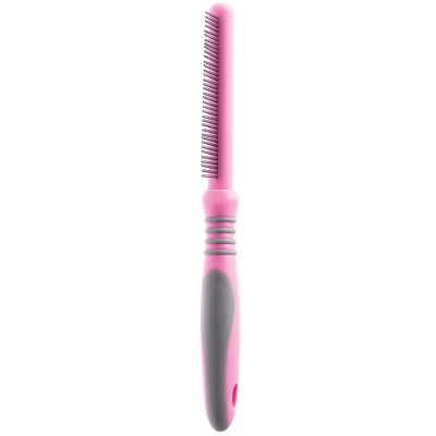Расческа DeLIGHT ROSE c вращающимися длинными зубьями, 37 зубьев  348437EАR /12/