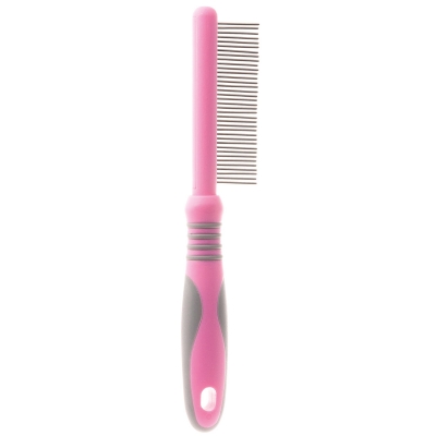 Расческа DeLIGHT ROSE c вращающимися длинными зубьями, 37 зубьев  348437EАR /12/