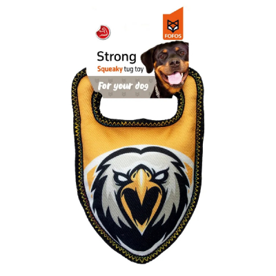 Игрушка для собак тягалка-апорт с пищалкой "Орёл" FOFOS Tough Toys-Strong Eagle