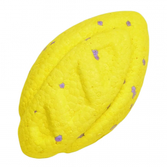 Игрушка для собак ETPU мяч "Рэгби" желтый FOFOS MightySoft